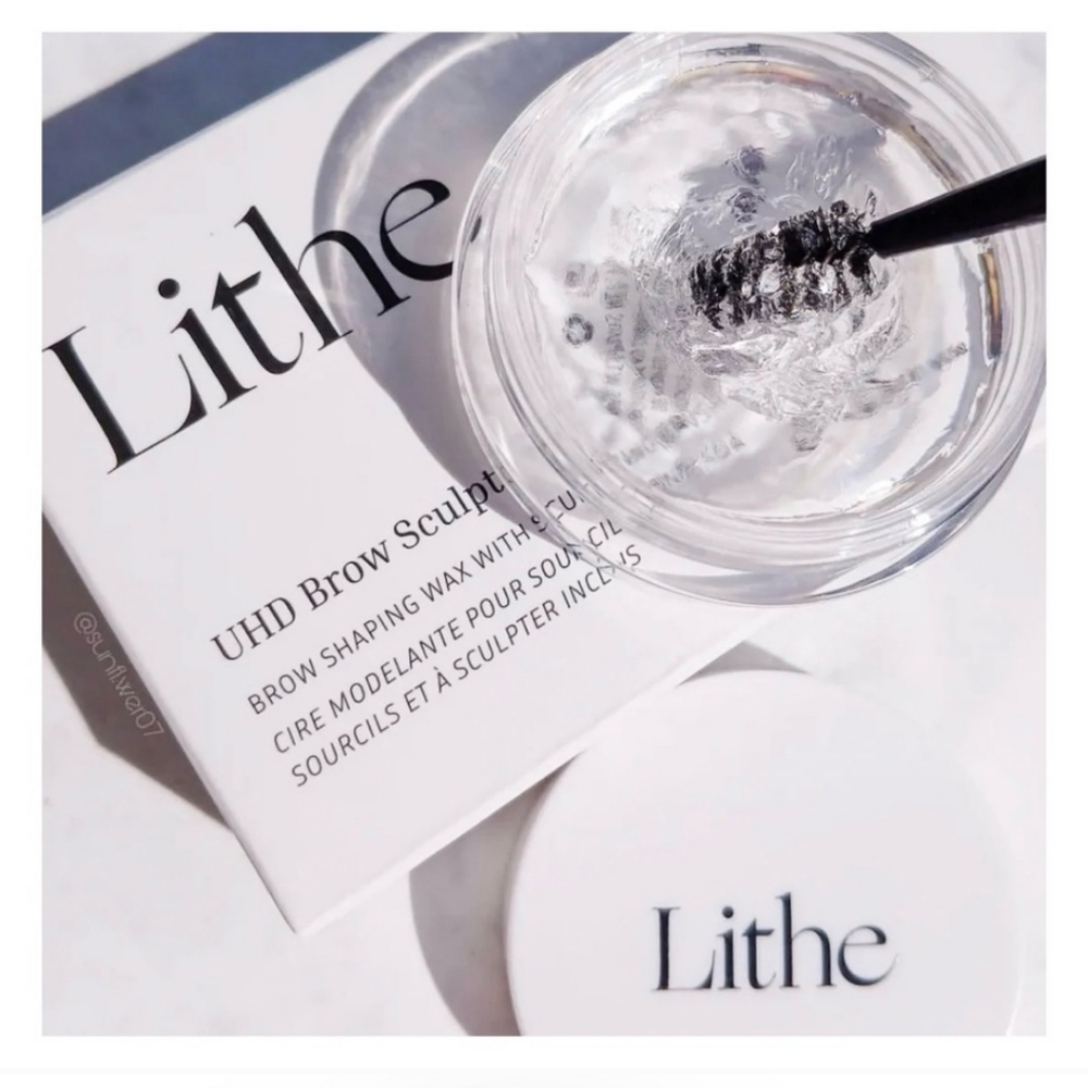 Lithe Brow Sculpt Gel - Clear Brow Shaping Wax with Sculpting Brush